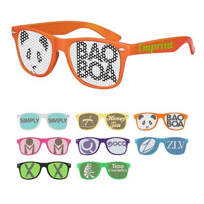 Retro Specs Sunglasses with Pinhole Lenses