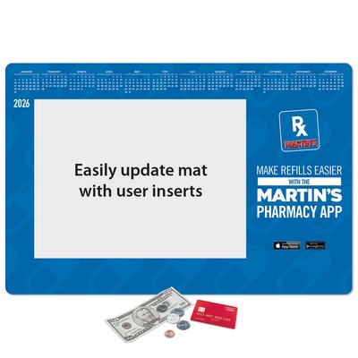 Frame-It Flex® DuraTec® Window Calendar Counter Mat-12"x18"x1/8"