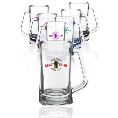 16 oz. Atenas Glass Beer Mugs