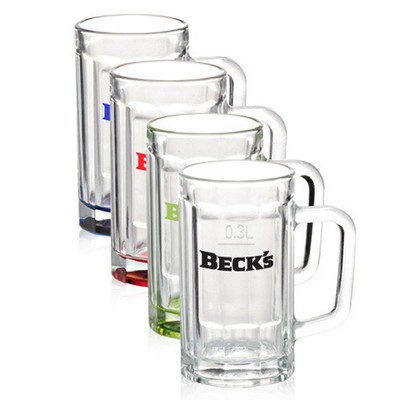 15 oz. Sports Fan Glass Beer Mugs