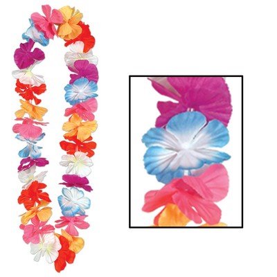 Silk 'N Petals Parti Color Leis