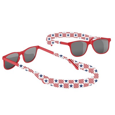 Full Sublimation Eyeglass Retainer - 15.75x1" Strap