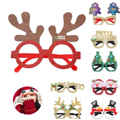Party Glasses Frames Christmas Decoration