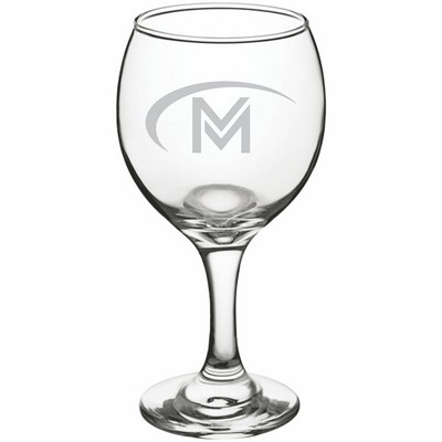 Laser Engraved Acopa 9 oz. All Purpose Wine Glass