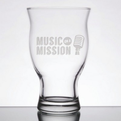 Laser Engraved Libbey® 1009 16.75 oz. Stackable Craft Beer Glass