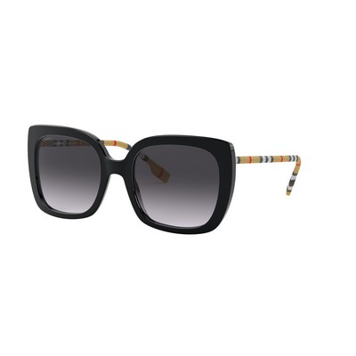 Burberry® Caroll Black/Gray Sunglasses (54mmx140mm)