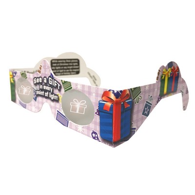 3D HoloSpex® Glasses GIFT, Holiday Specs - STOCK