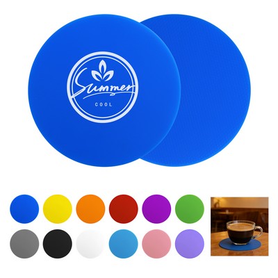 5" Circle Heat Resistant Silicone Coaster/Jar Opener