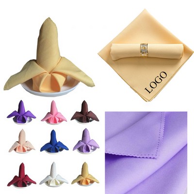 Solid Color Wedding Handkerchiefs