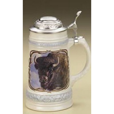 Meger North American Buffalo Stein Mug