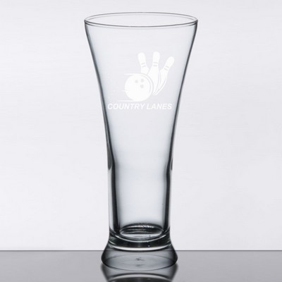 Laser Engraved Libbey® 1240HT Flare 10 oz. Pilsner Glass