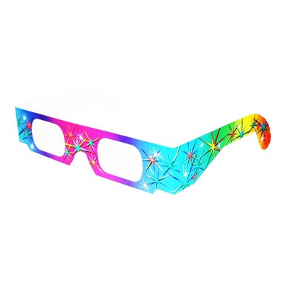 3D Fireworks/Diffraction Glasses/Lazer Shades -"RAINBOW SPECTRUM" STOCK