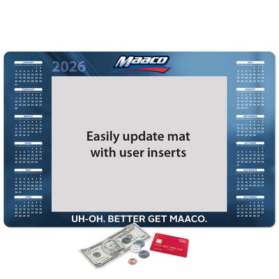 Frame-It Flex® Heavy Duty Window Calendar Counter Mat-11"x17"x1/8"