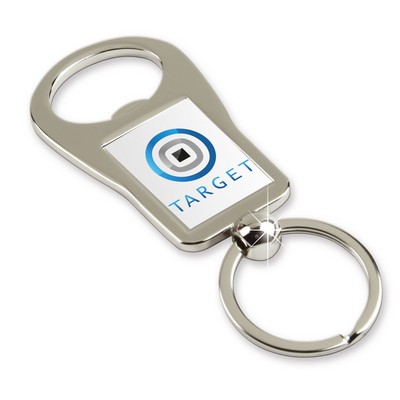Standard Bottle Opener Keychain with Photoart