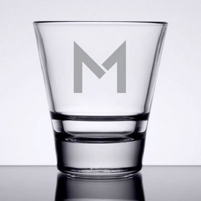 Laser Engraved Libbey® 15709 Endeavor 7 oz. Stackable Rocks / Old Fashioned Glass