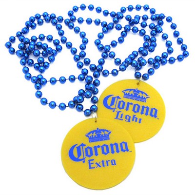 Metallic Mardi Gras Beads