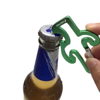 2" 1 Aluminum Cactus Shaped Soda Beverage Beer Bottle Opener