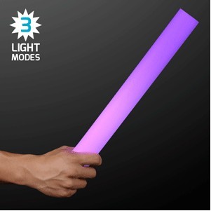 Purple Foam Light Sticks 16" Cheer Sticks - BLANK