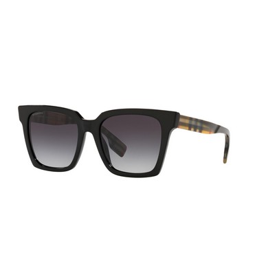 Burberry® Maple Black/Blue Sunglasses (53mmx140mm)