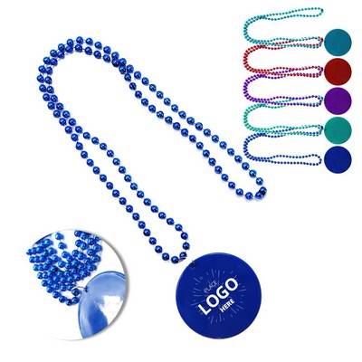 Medallion Bead Necklace