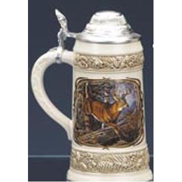 Meger White Tail Deer II Stein Mug
