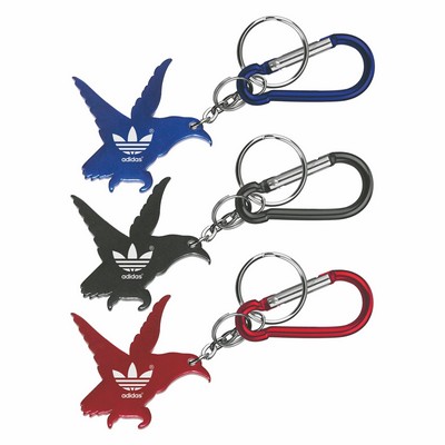Eagle Shape Bottle Opener with Key Chain & Carabiner