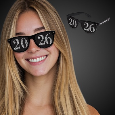 2026 Black Billboard Sunglasses(blank arms)
